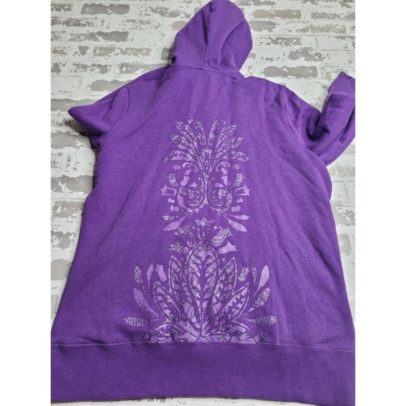 The North Face Women's‎ Full Zip Hoodie XL Purple - Picture 2 of 6